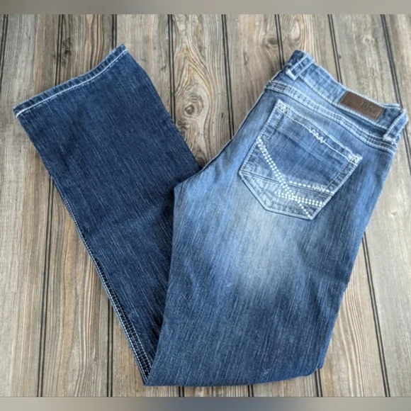 BKE Women's Boot Cut Jeans - Blue - Picture 2 of 12